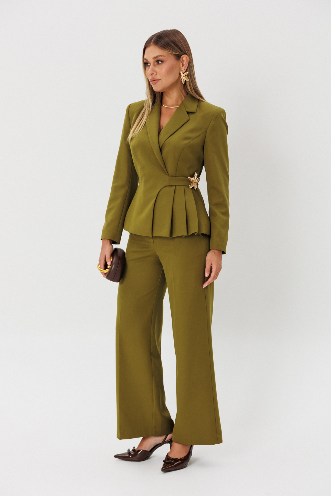 Костюм Ambera style 2172 оливка