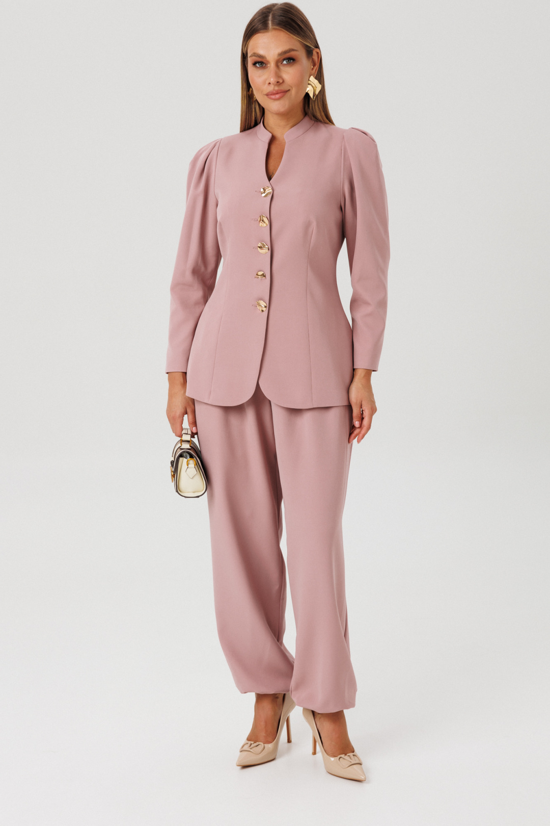 Костюм Ambera style 2174-1 пыльная роза