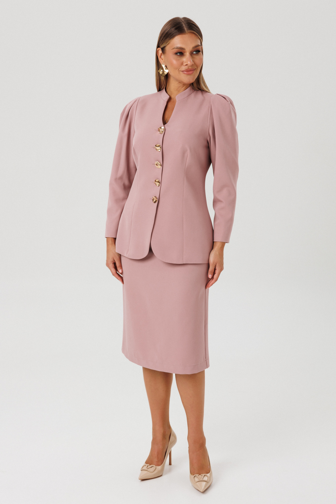 Костюм Ambera style 2175-1 пыльная роза