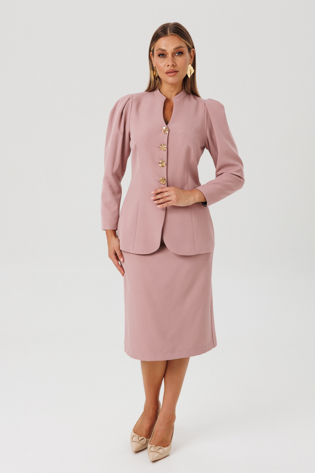 Костюм Ambera style 2175-1 пыльная роза