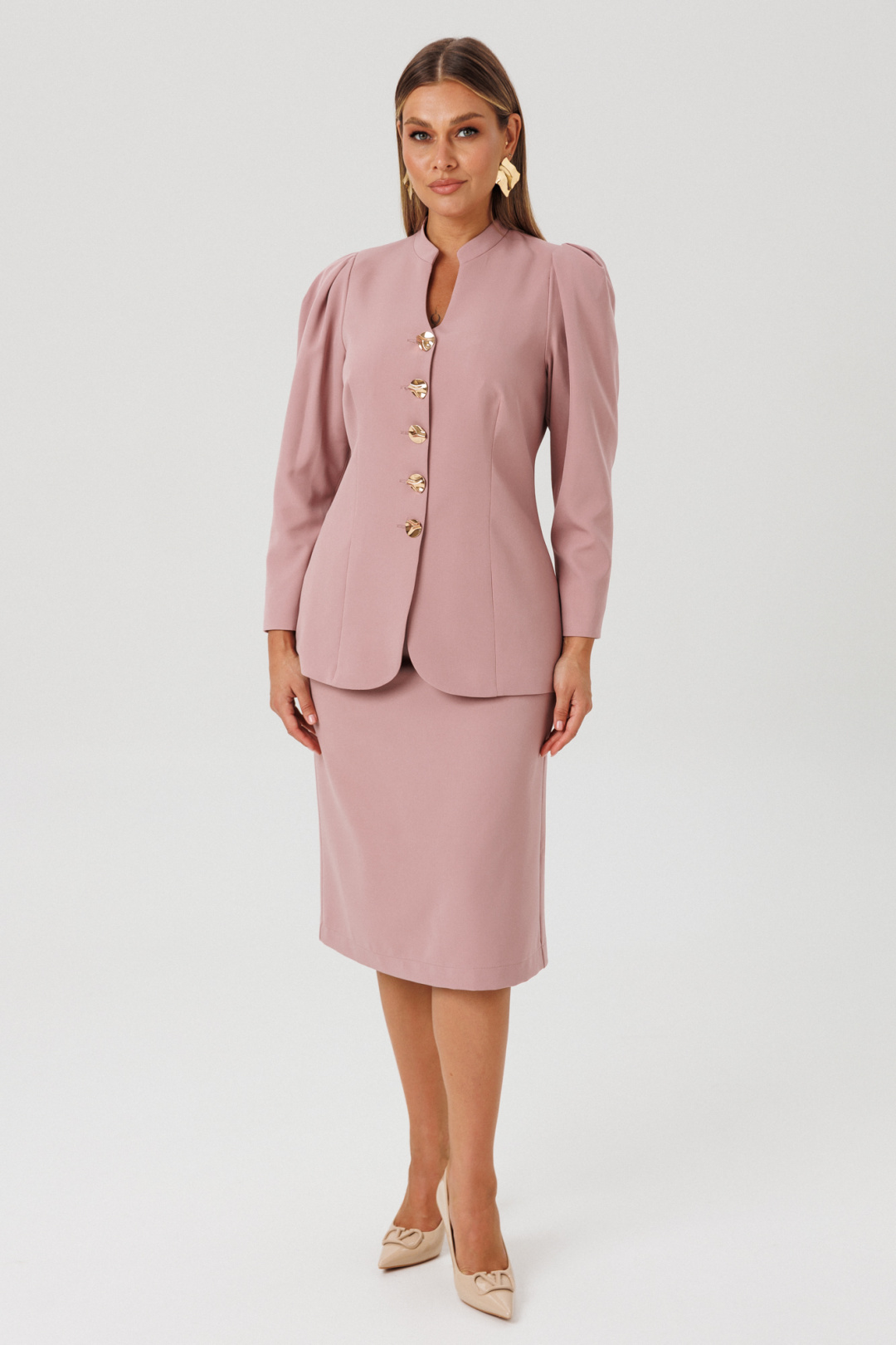 Костюм Ambera style 2175-1 пыльная роза