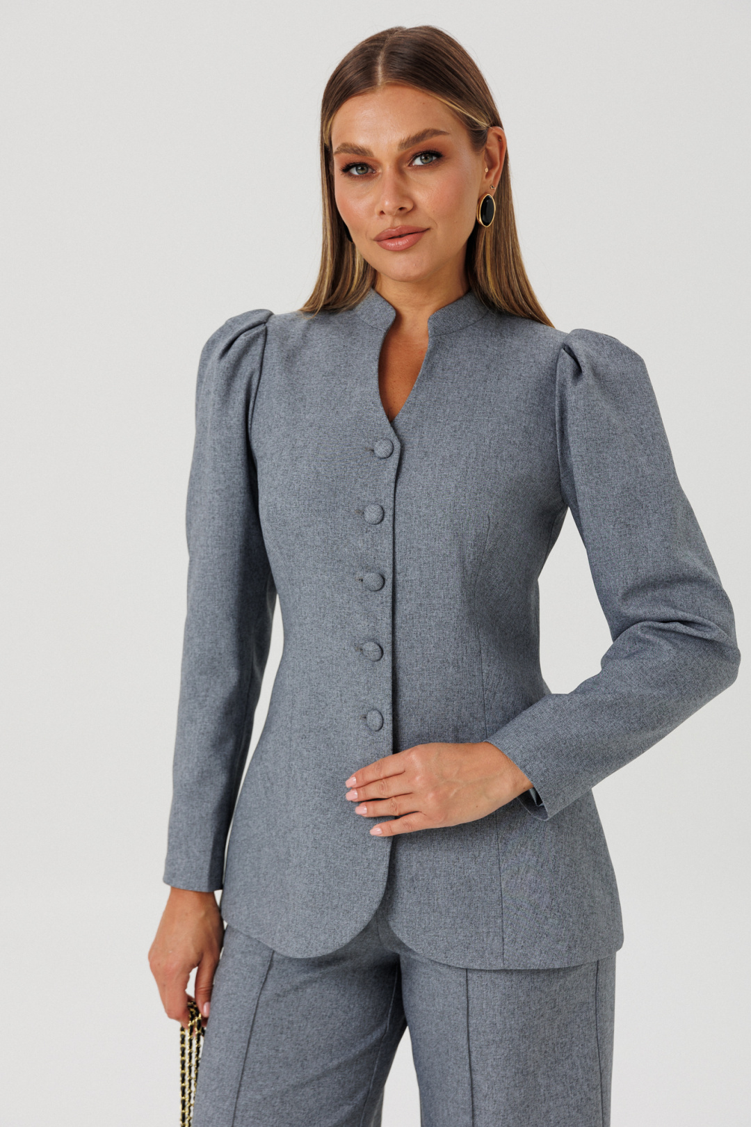 Костюм Ambera style 2176 серый