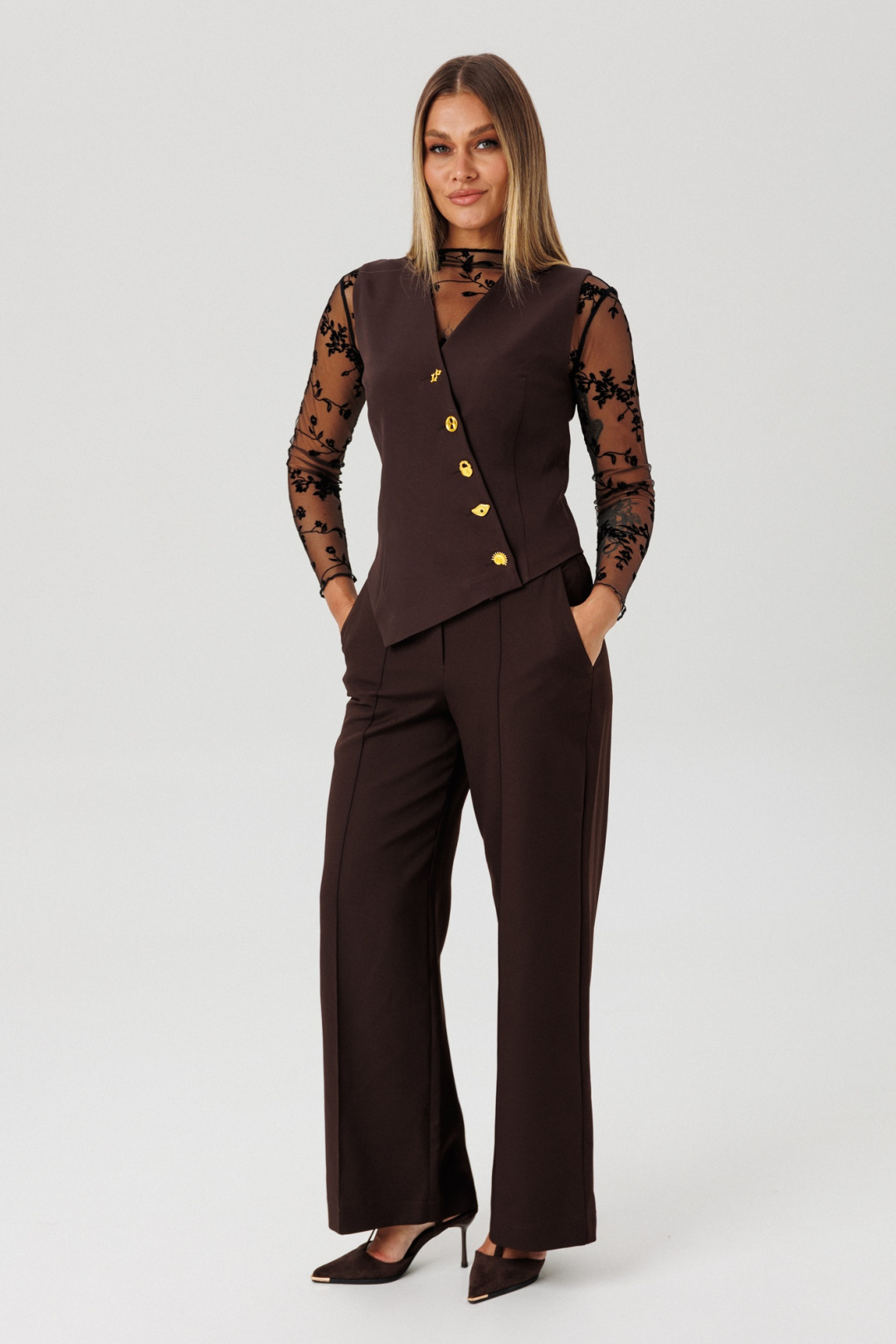 Костюм Ambera style 2185 шоколад