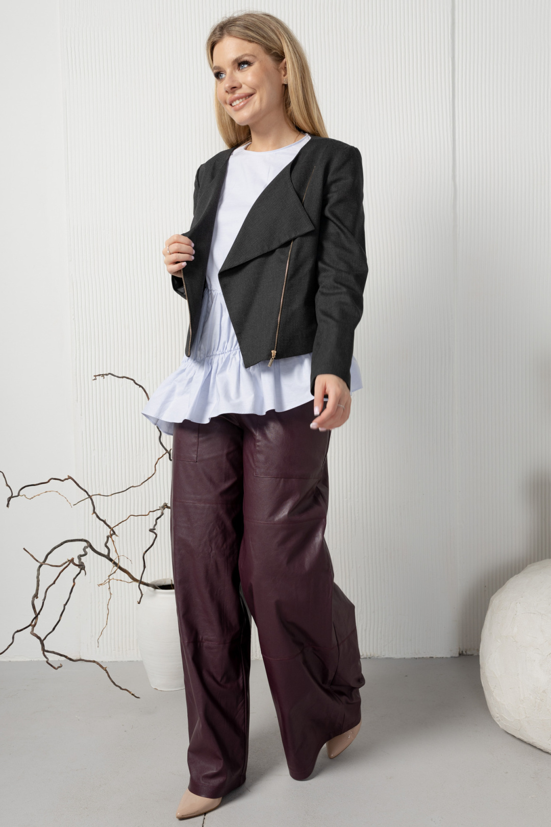 Жакет Amori 2181 графит - фото 2