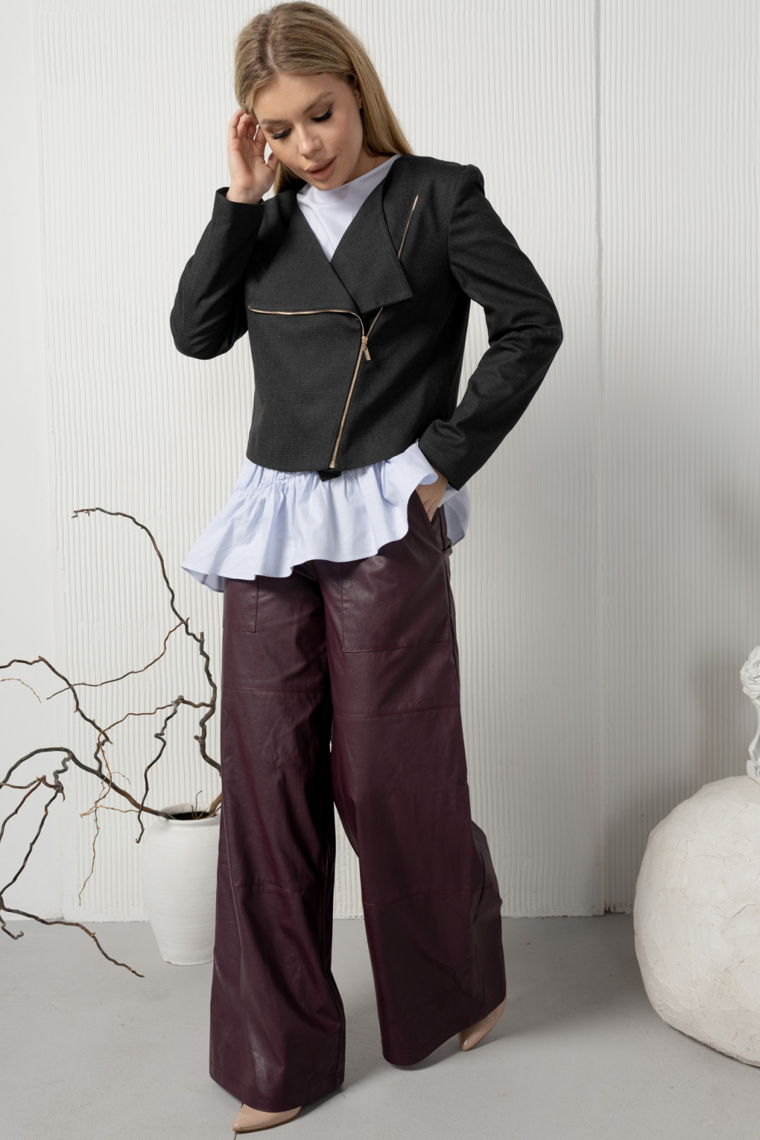 Жакет Amori 2181 графит - фото 3