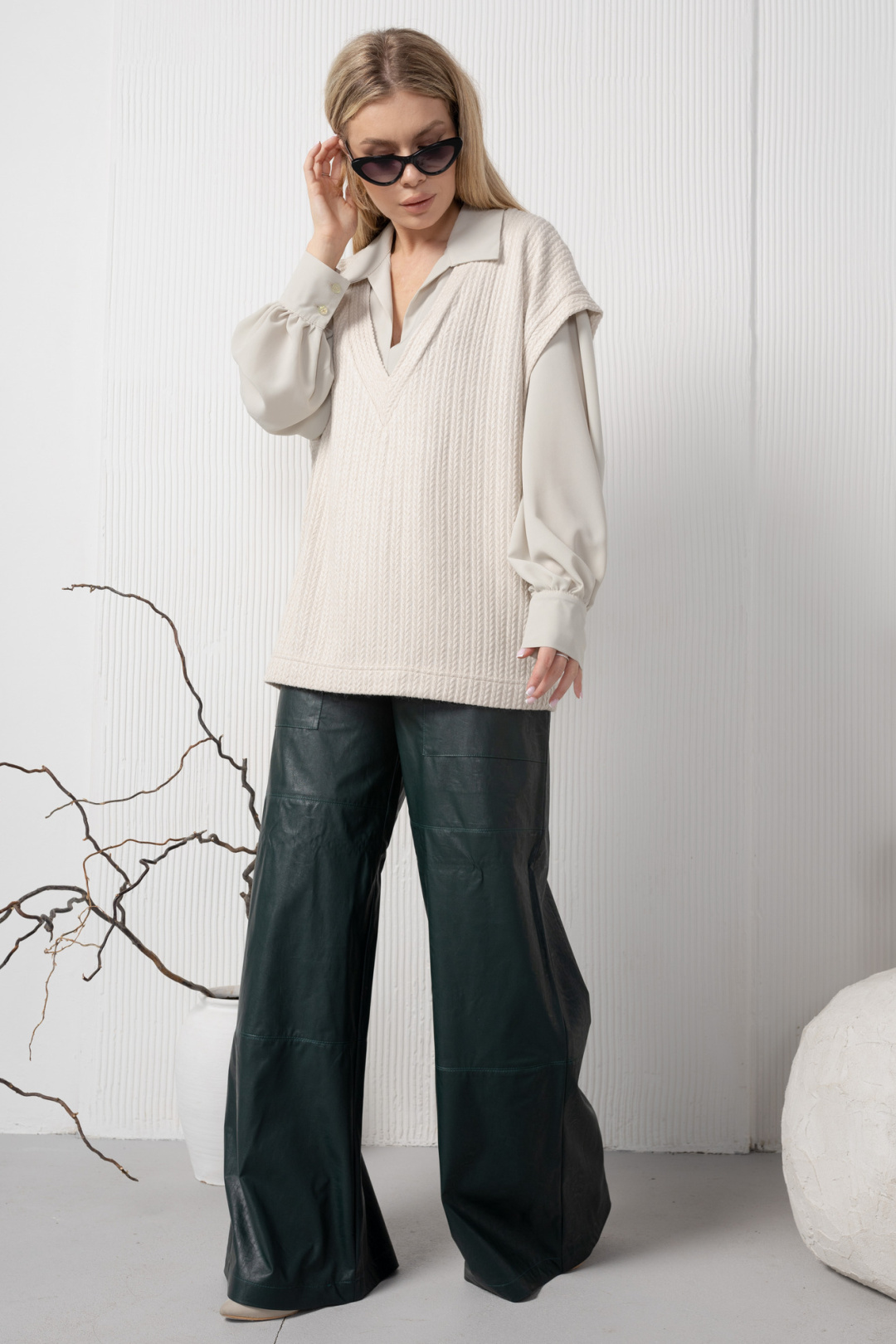 Блузка Amori 6452 - фото 4