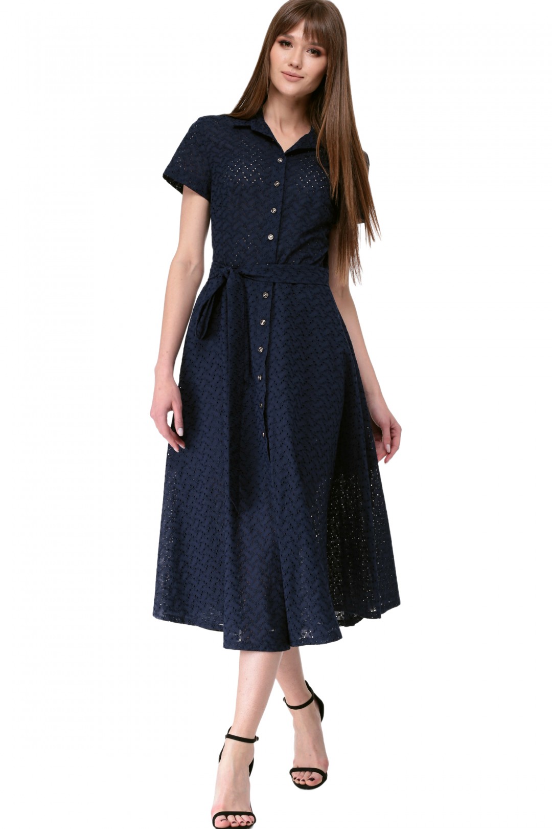 Платье Amori 9528 синий