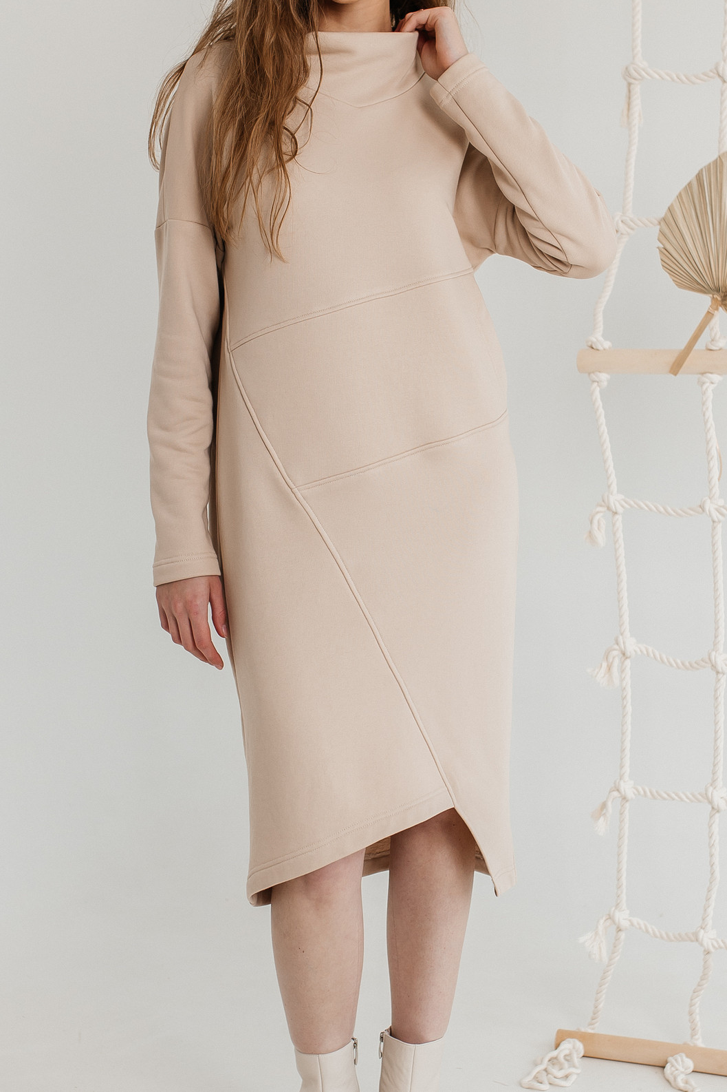 Платье Amori 9610-1 капучино - фото 1