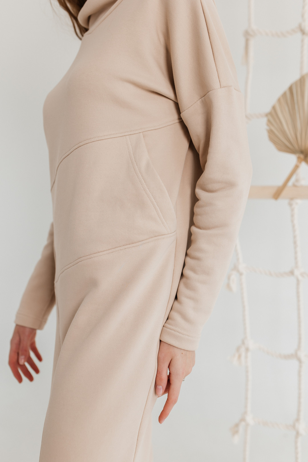 Платье Amori 9610-1 капучино - фото 2