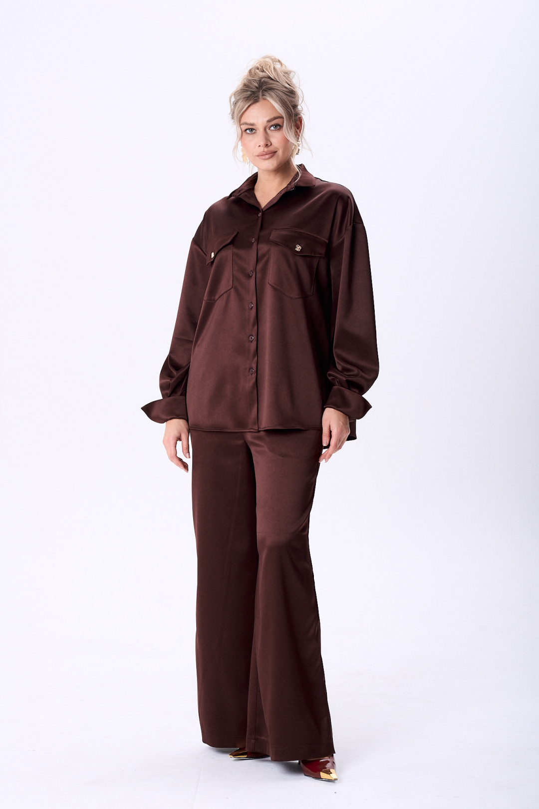 Костюм Amuar 1089 марун - фото 1