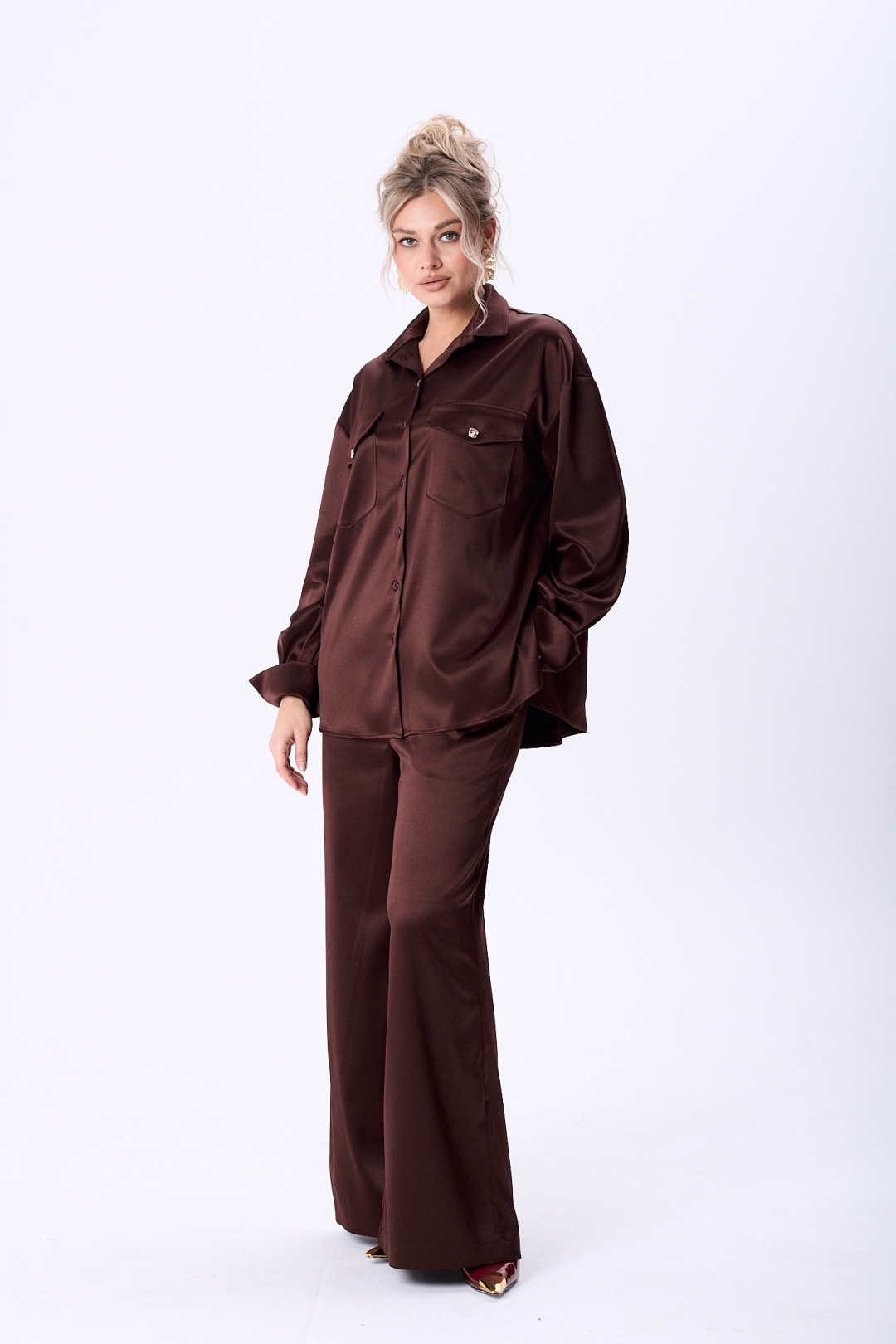 Костюм Amuar 1089 марун - фото 2