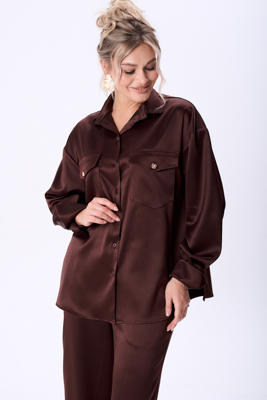 Костюм Amuar 1089 марун - фото 4