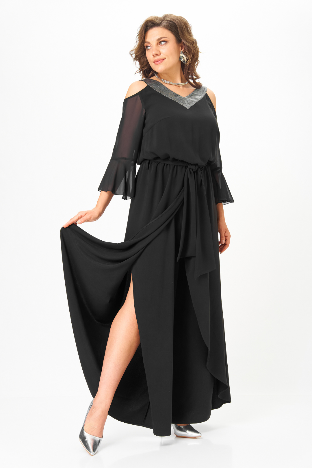 Комбинезон ANASTASIA MAK 1306 черный - фото 3