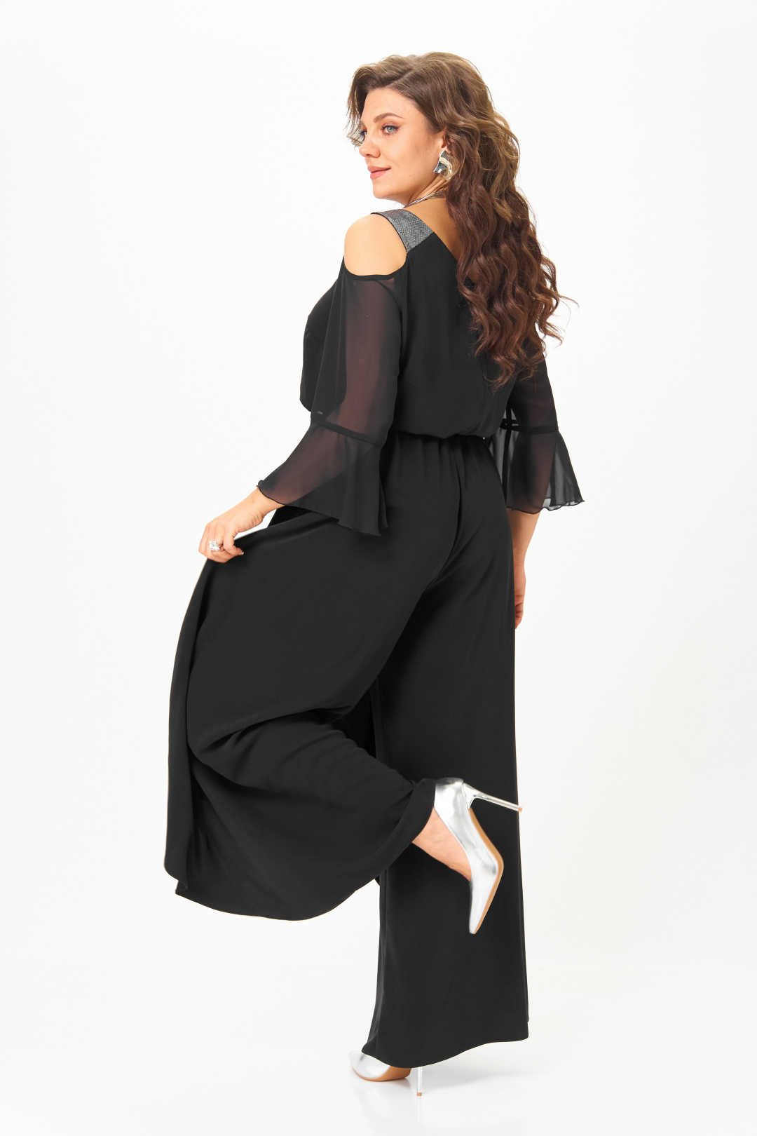 Комбинезон ANASTASIA MAK 1306 черный - фото 5