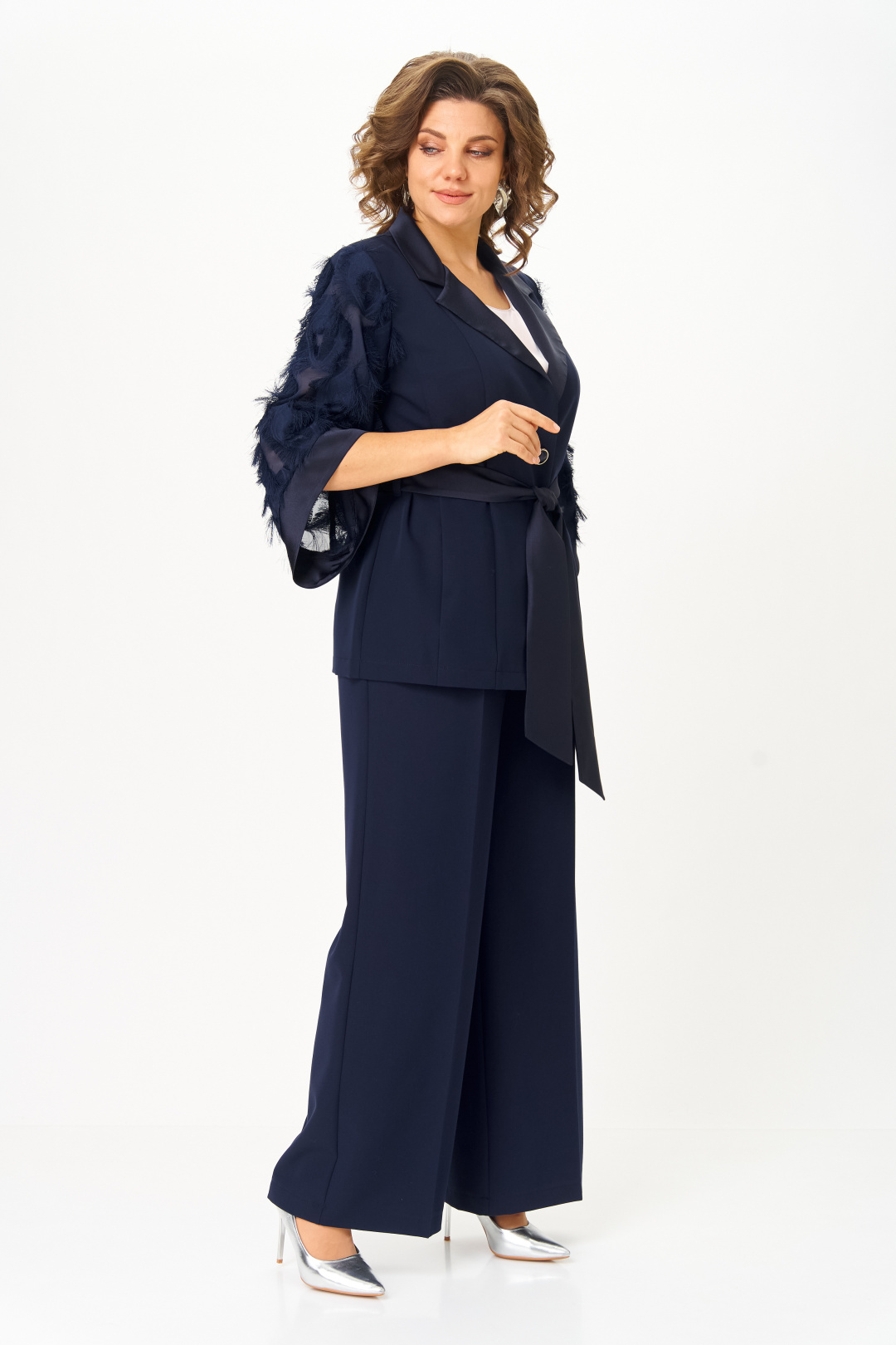 Костюм ANASTASIA MAK 1307 синий - фото 3