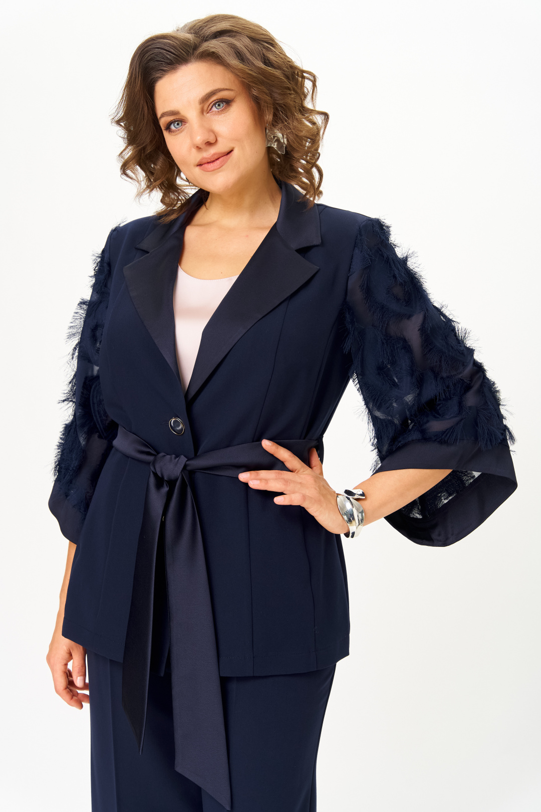 Костюм ANASTASIA MAK 1307 синий - фото 6