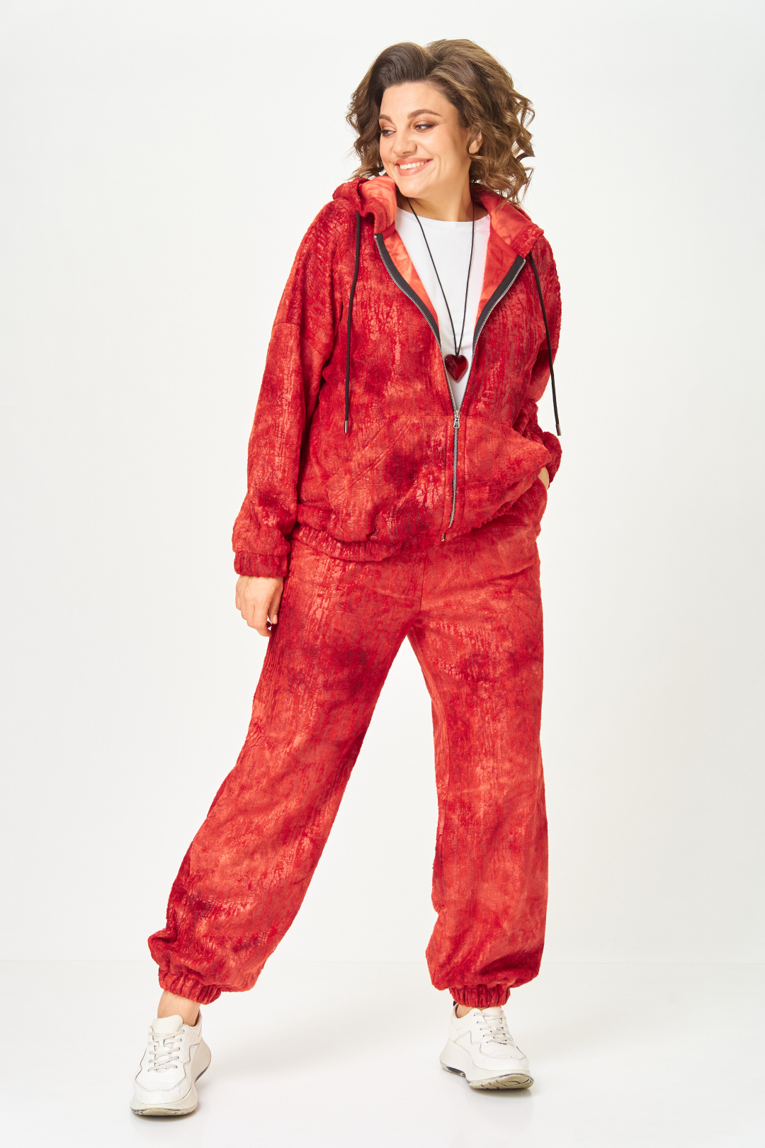 Костюм ANASTASIA MAK 1310 красный - фото 2