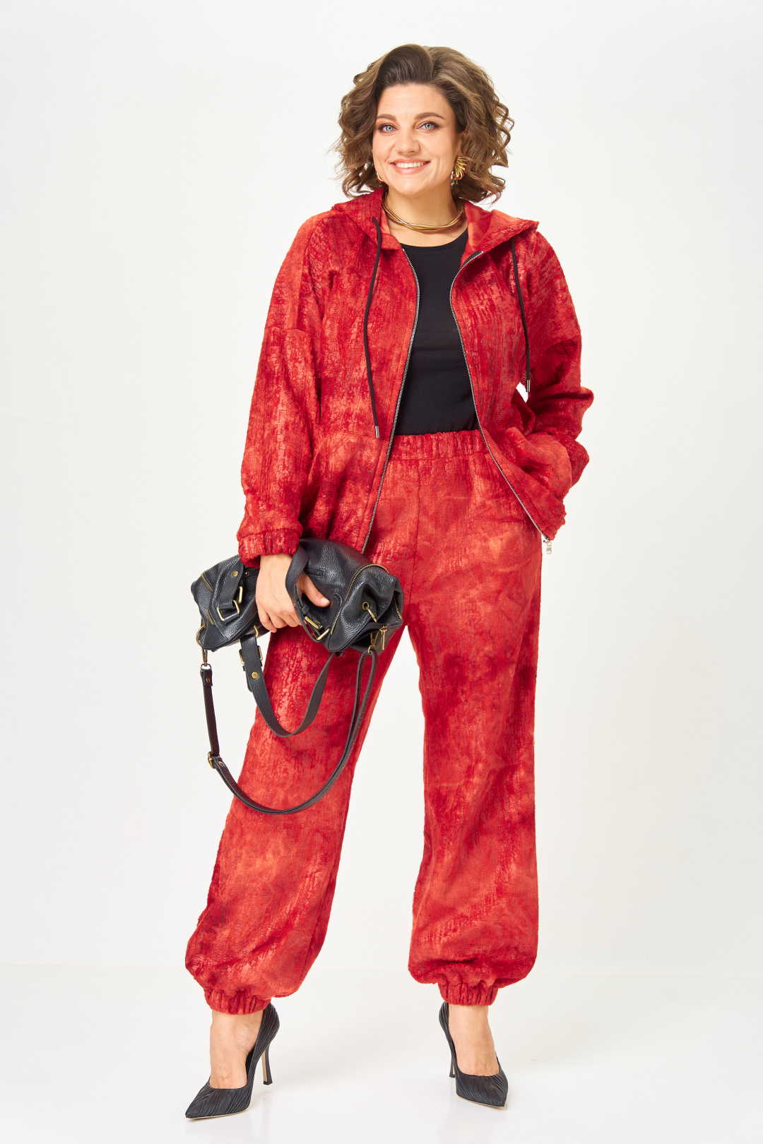 Костюм ANASTASIA MAK 1310 красный - фото 5