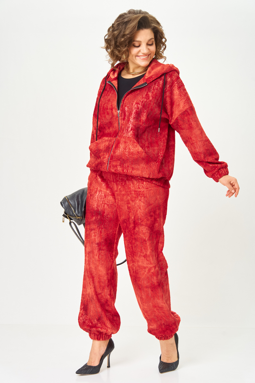 Костюм ANASTASIA MAK 1310 красный - фото 6