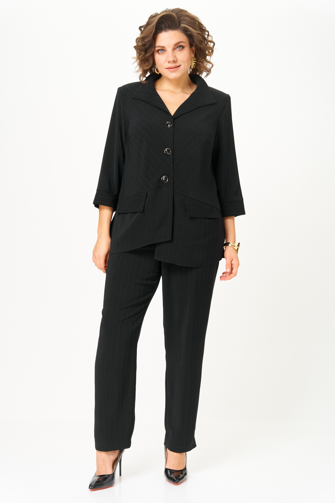 Костюм ANASTASIA MAK 1311 черный - фото 1
