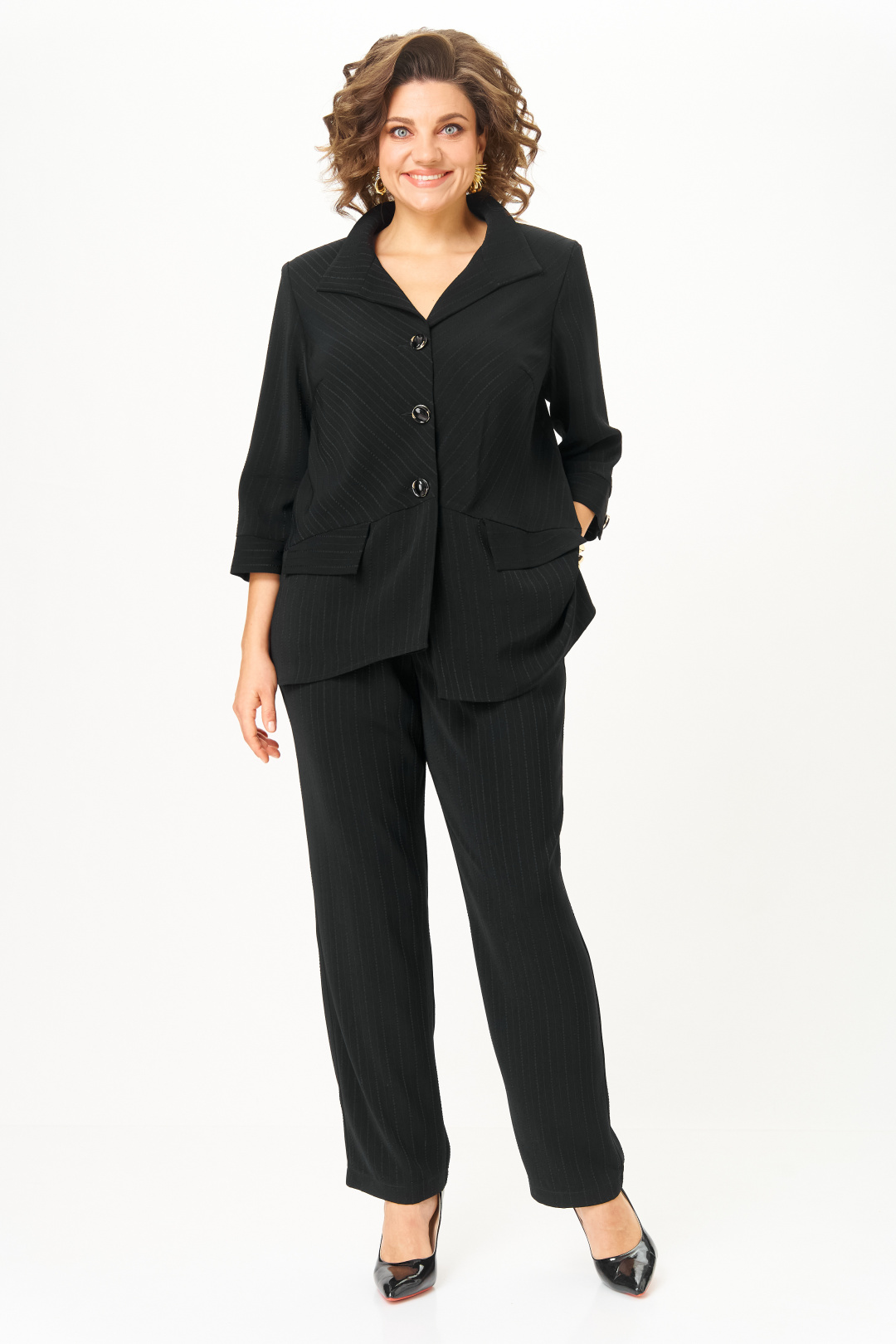 Костюм ANASTASIA MAK 1311 черный - фото 2