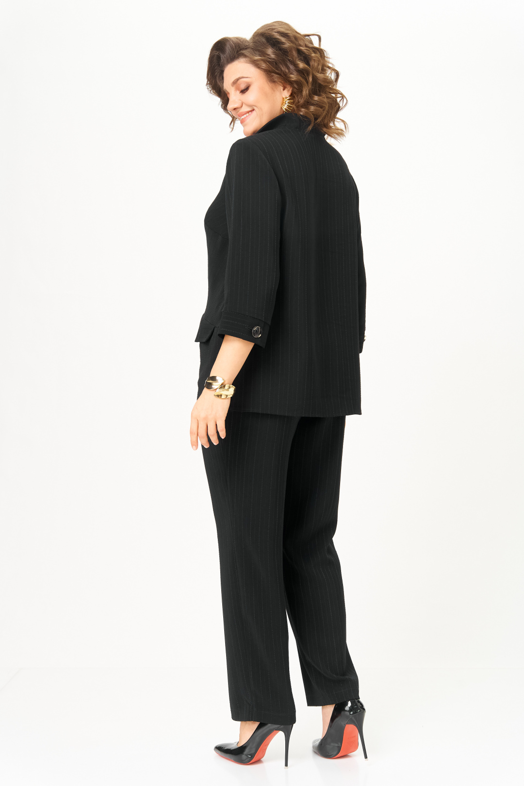 Костюм ANASTASIA MAK 1311 черный - фото 4