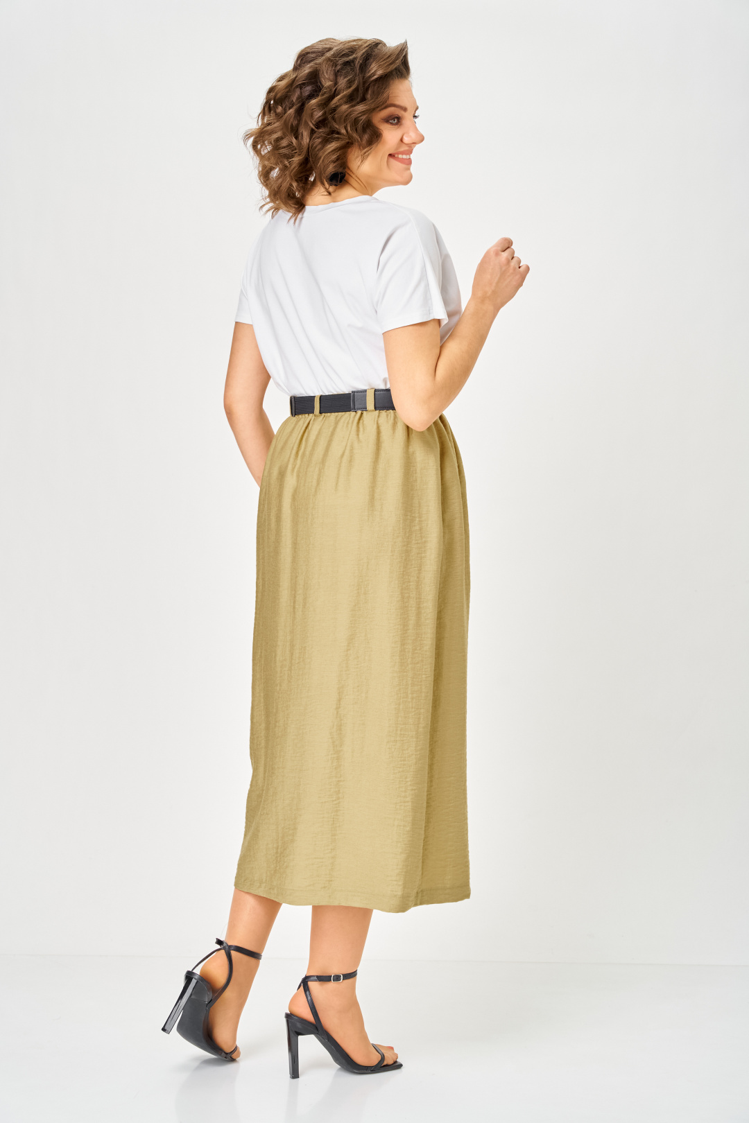 Костюм ANASTASIA MAK 1320 горчица