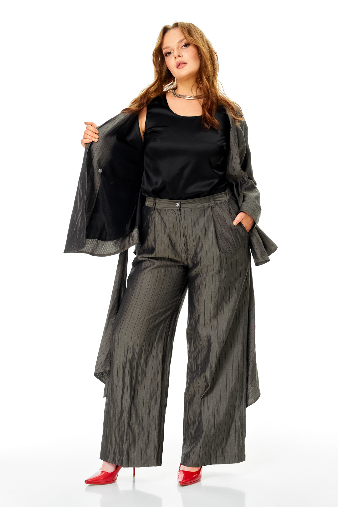 Костюм ANASTASIA MAK 1346 графитовый