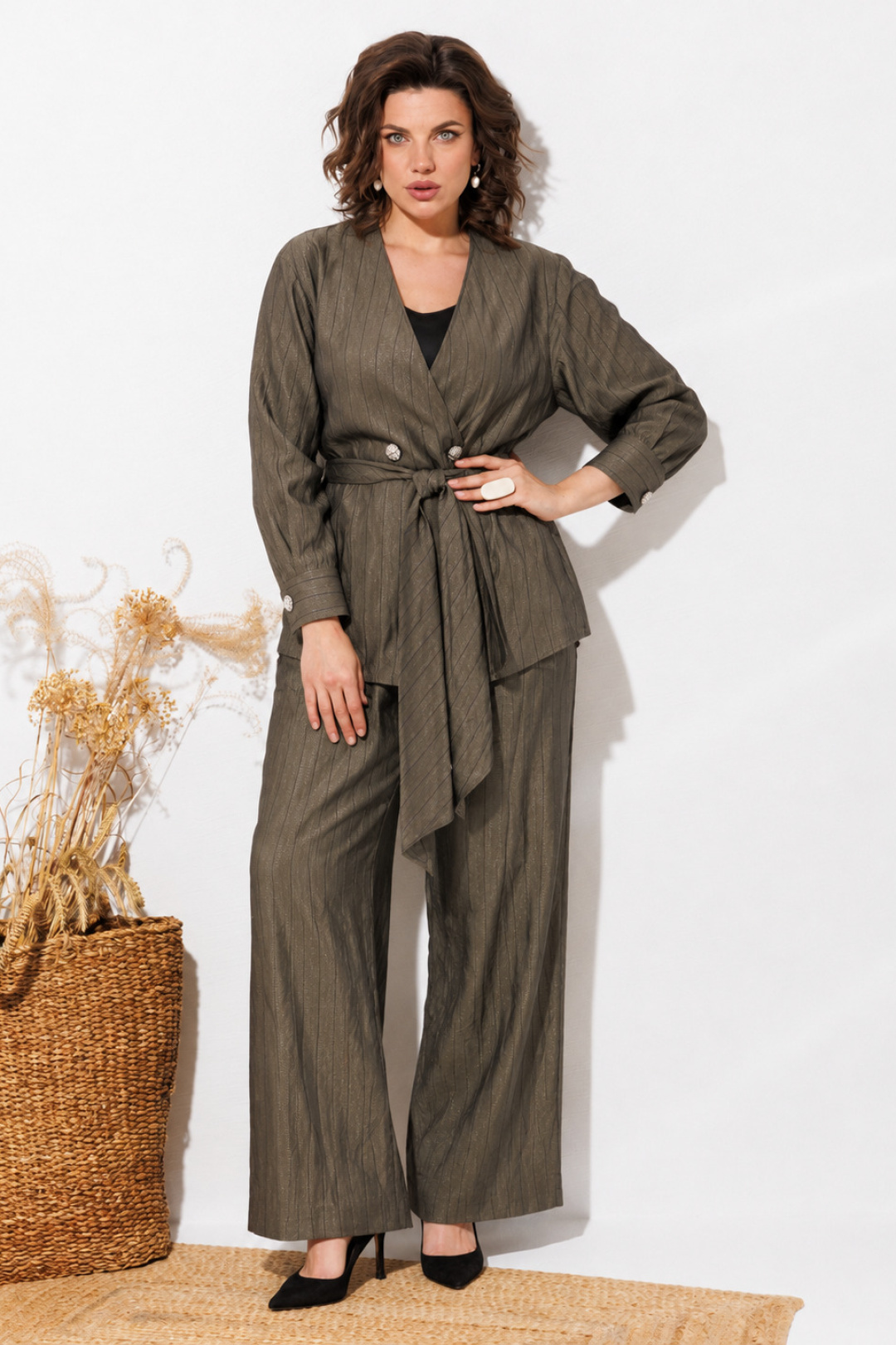 Костюм ANASTASIA MAK 1346 графитовый