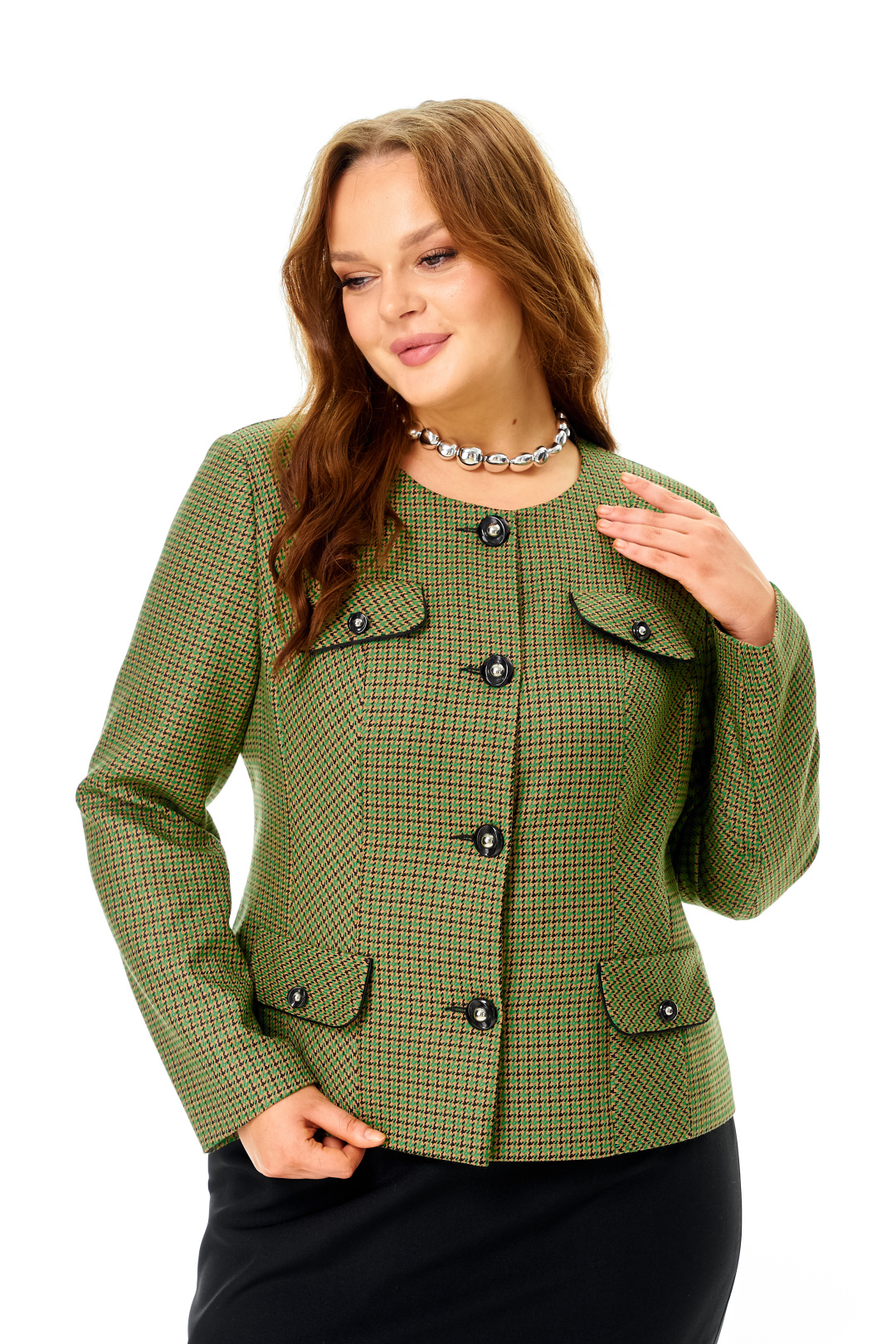 Костюм ANASTASIA MAK 1354 зелено-черный