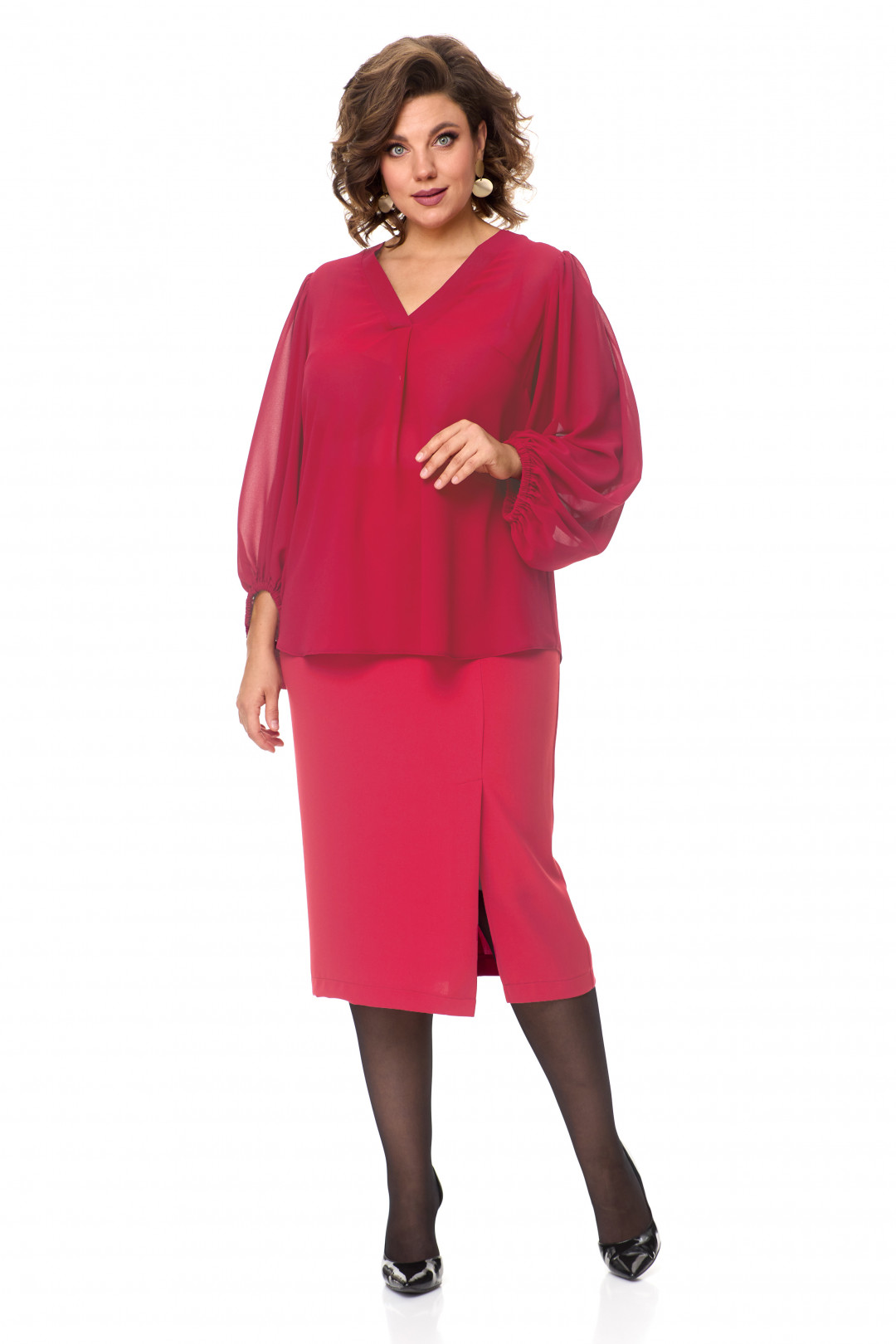 Костюм Anastasia 1049 коралл - фото 1