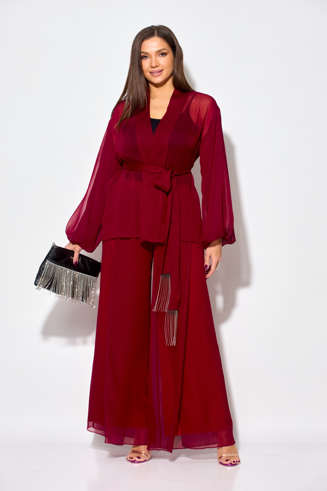 Костюм Anastasia 1063-1 бордовый