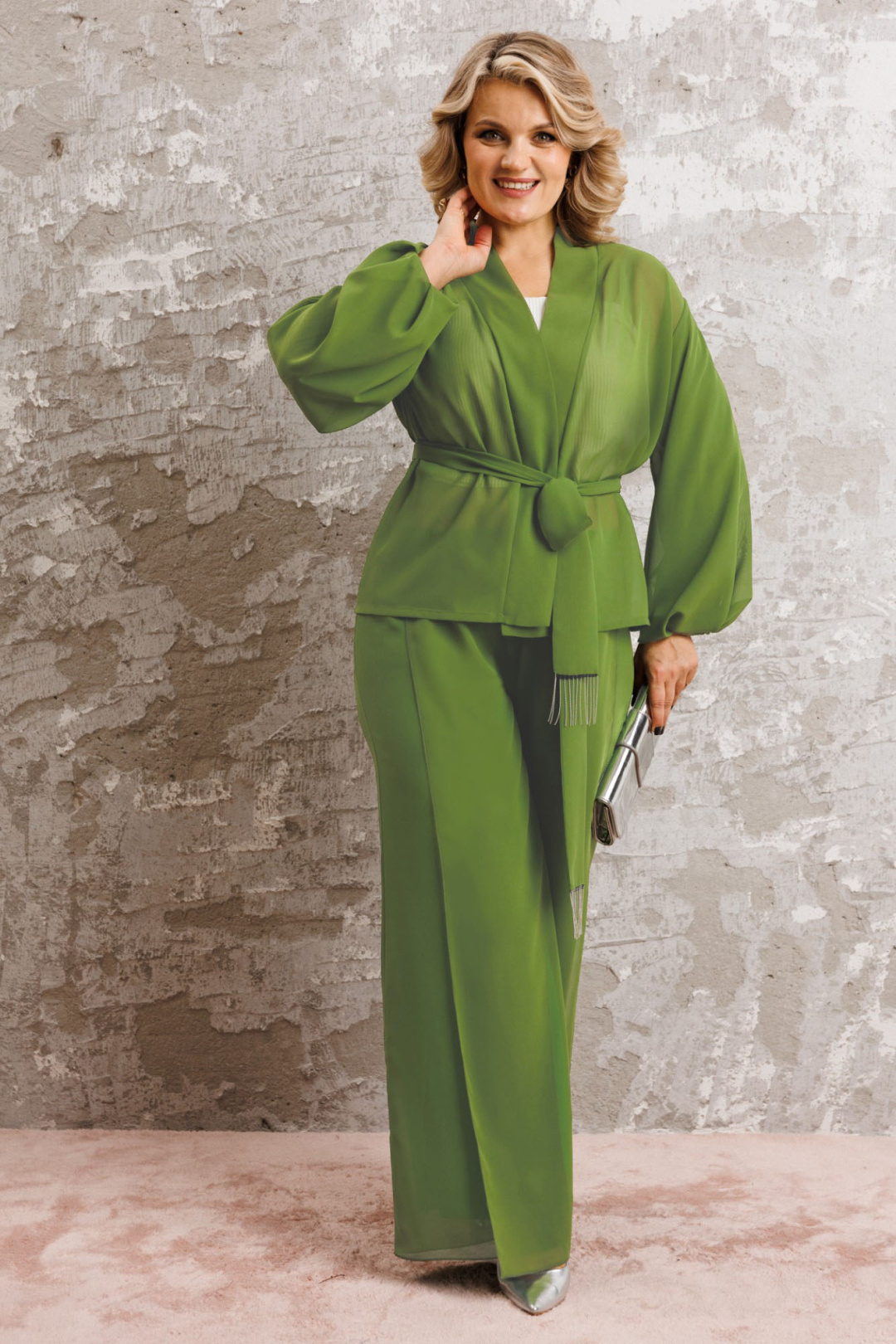 Костюм Anastasia 1063-1 лайм - фото 2