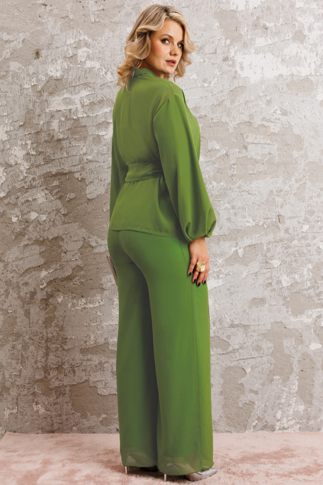 Костюм Anastasia 1063-1 лайм - фото 4