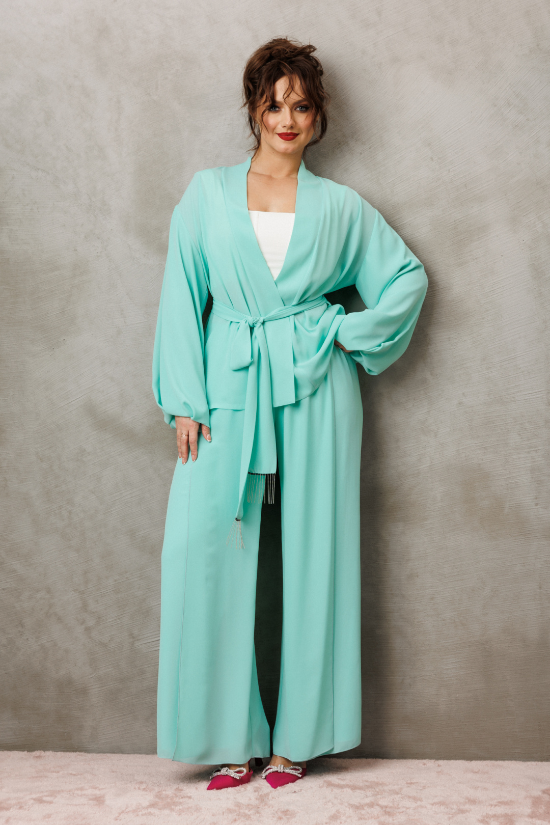 Костюм Anastasia 1063-1 мята - фото 1