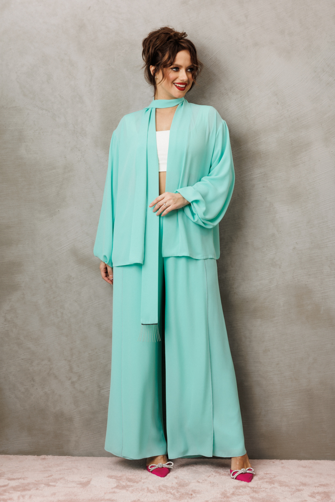 Костюм Anastasia 1063-1 мята - фото 2