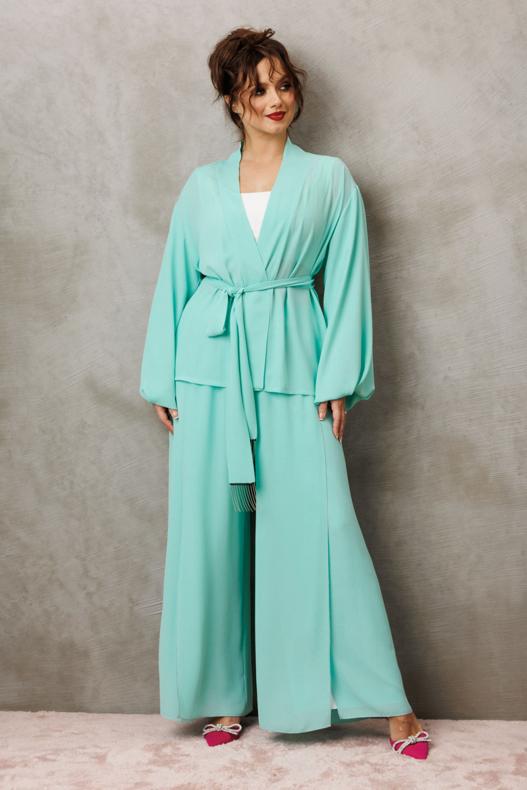 Костюм Anastasia 1063-1 мята - фото 4