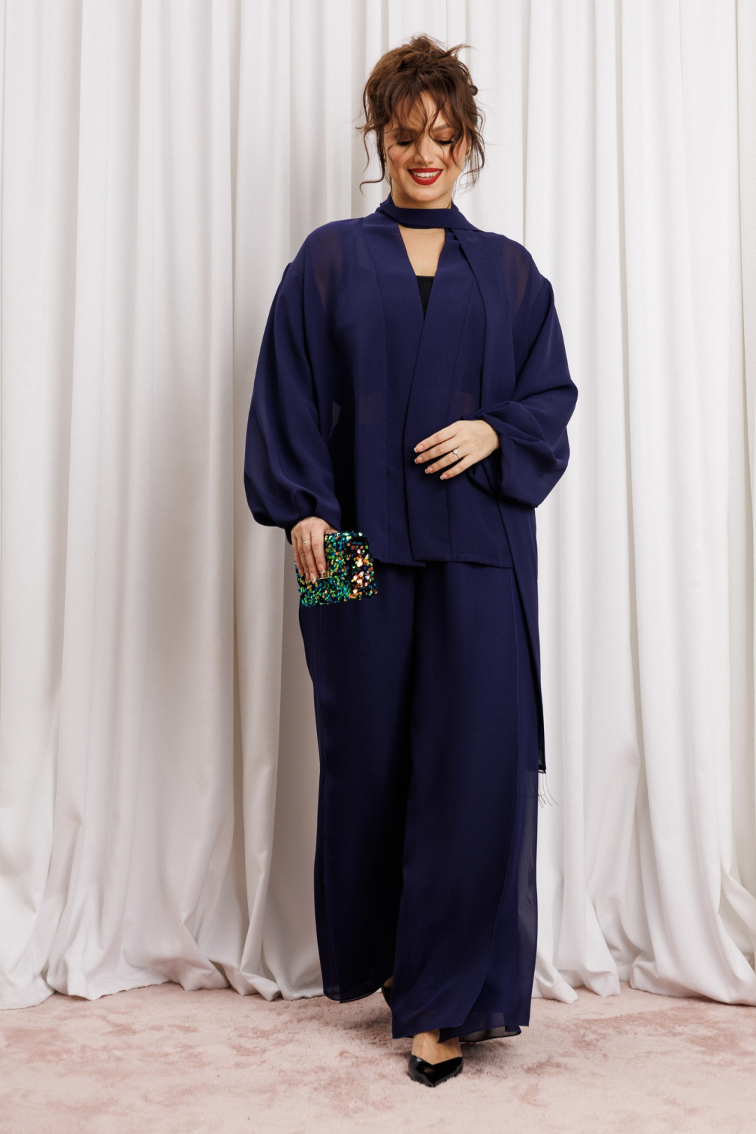 Костюм Anastasia 1063-1 нави - фото 1