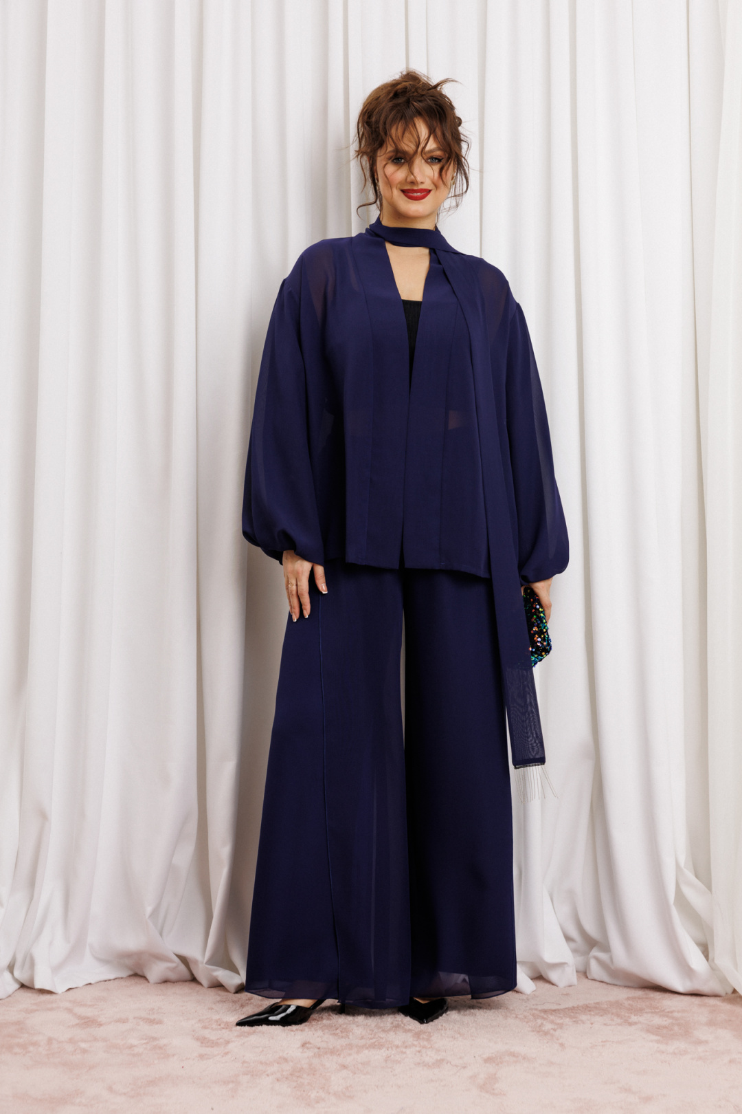 Костюм Anastasia 1063-1 нави - фото 2