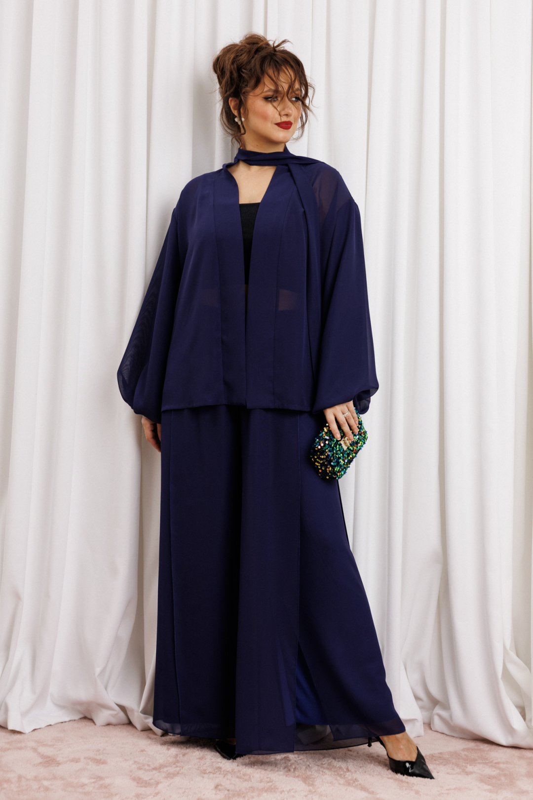 Костюм Anastasia 1063-1 нави - фото 3