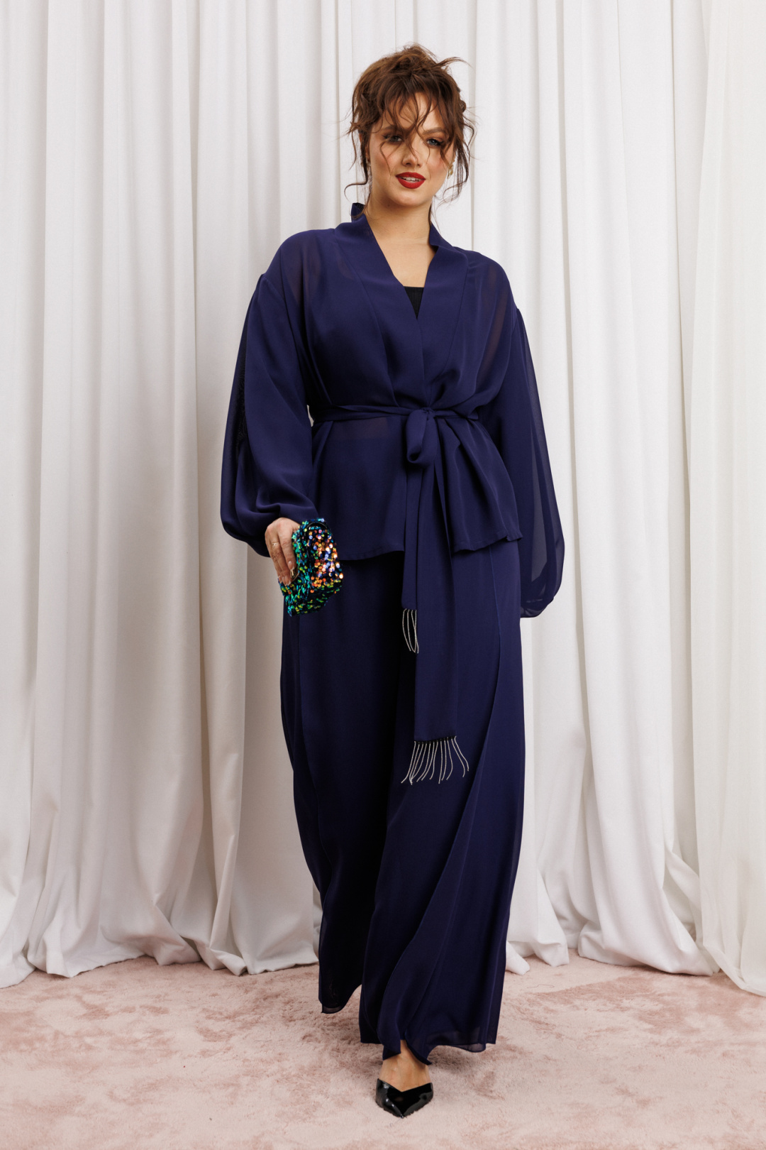 Костюм Anastasia 1063-1 нави - фото 6