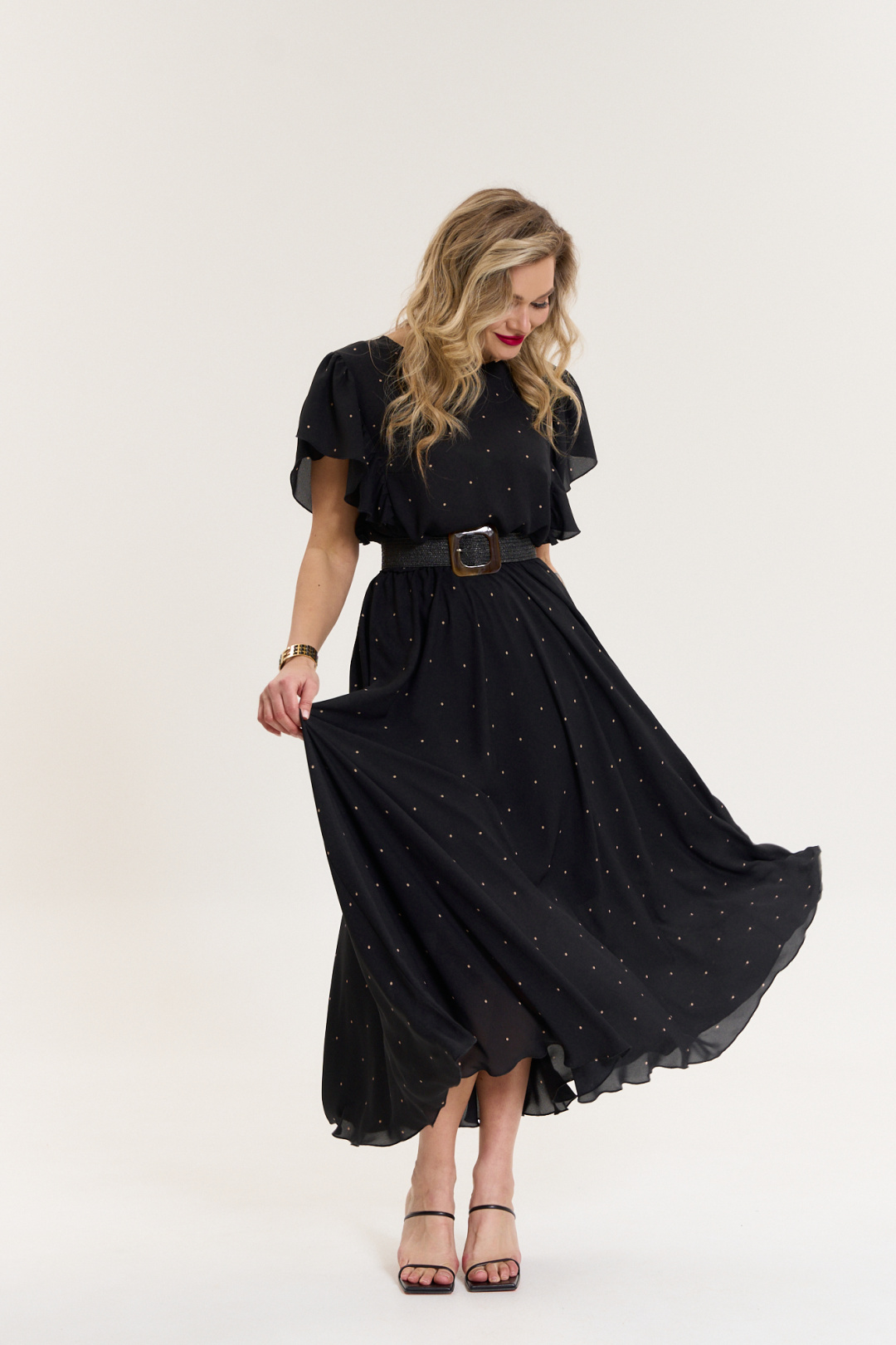 Платье Anastasia 1085 черный - фото 2