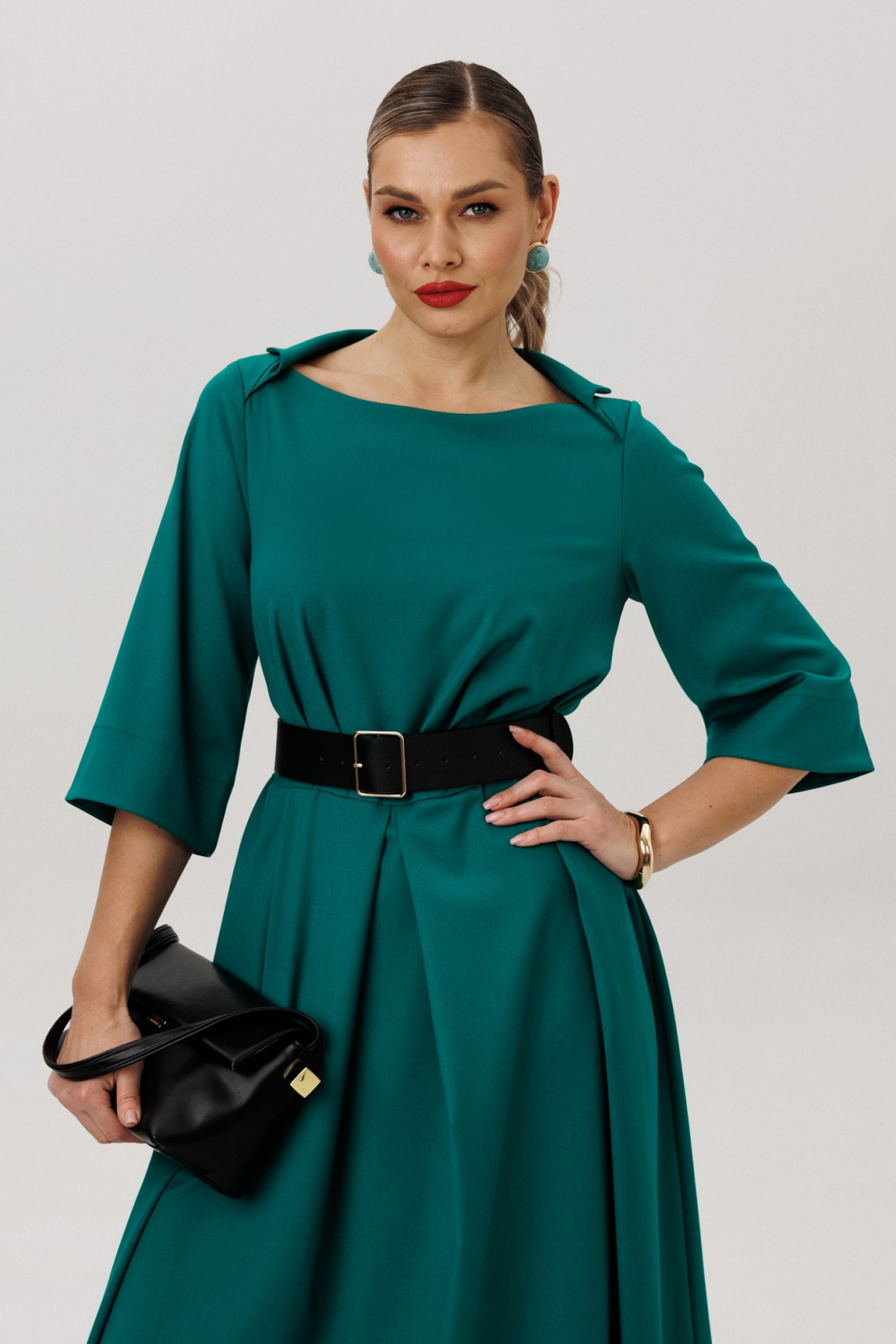 Платье Anastasia 1108-4 малахит - фото 6