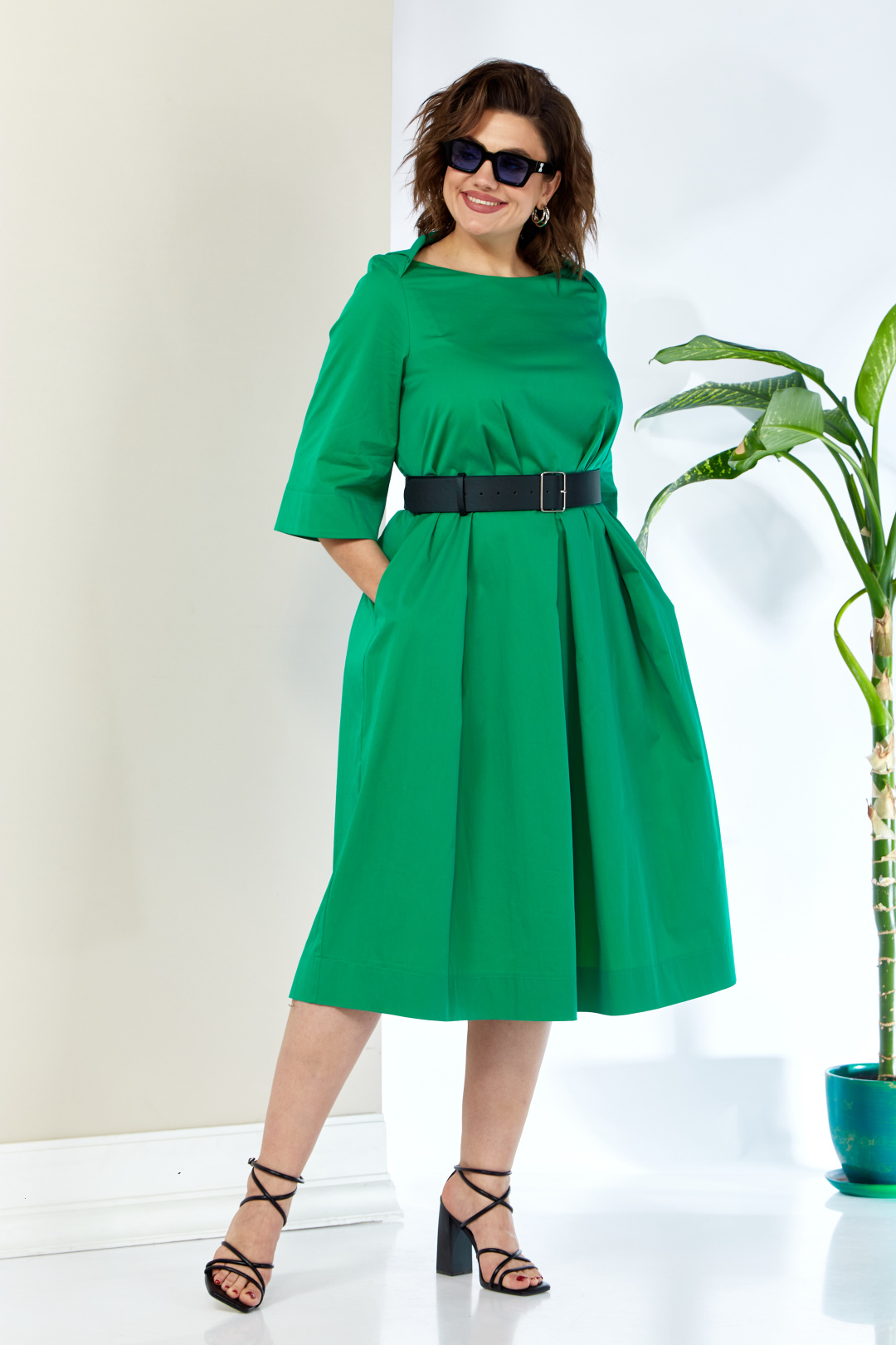 Платье Anastasia 1108 нефрит - фото 1