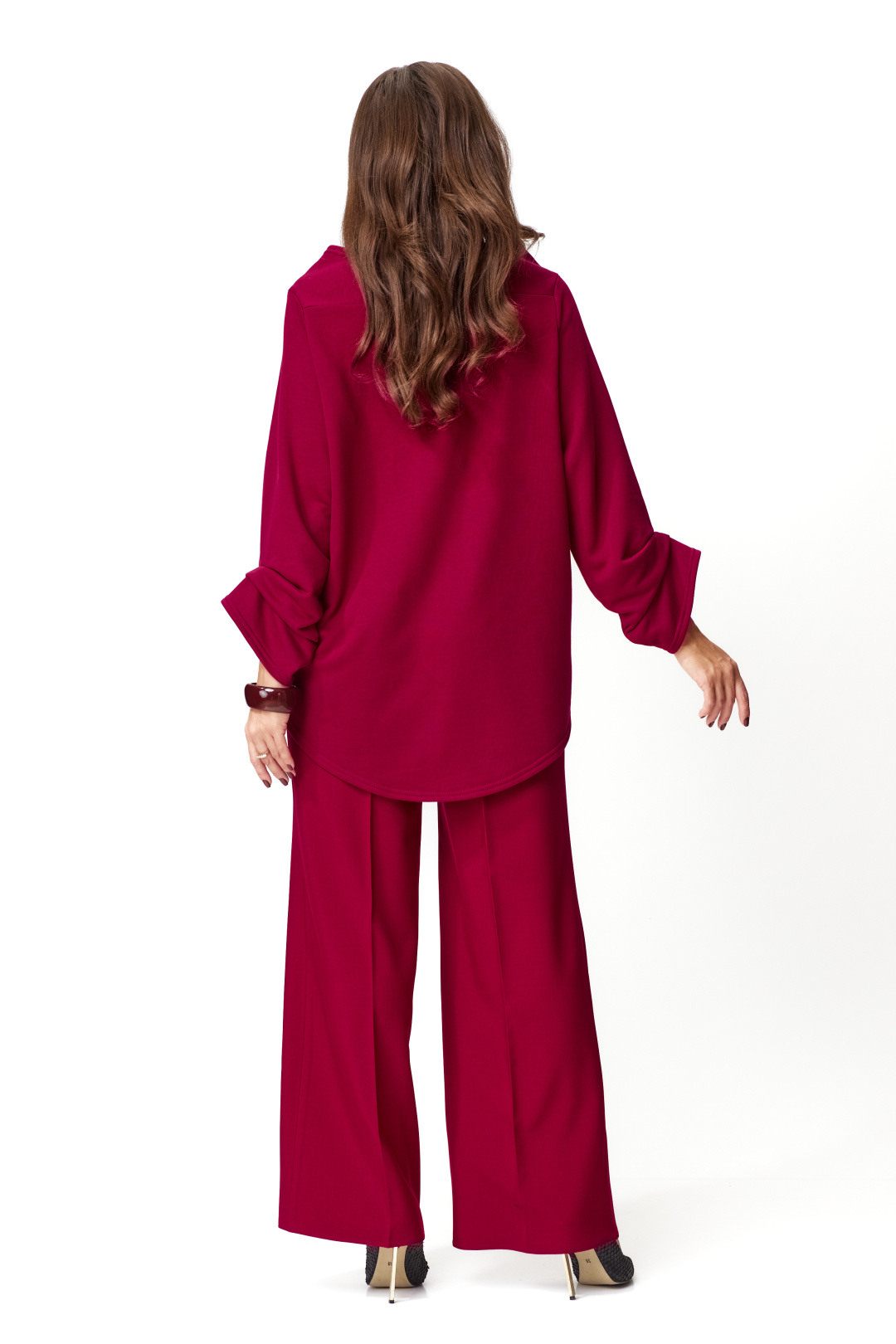 Костюм Anastasia 1145 бордо - фото 5