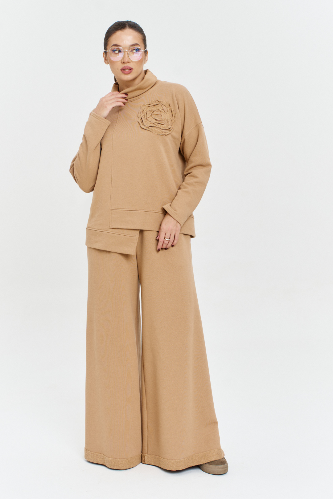 Костюм Anastasia 1152 бежевый - фото 1