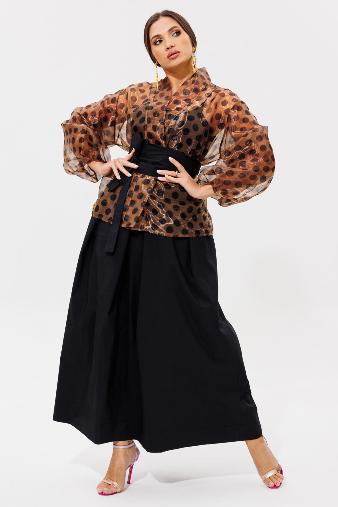 Костюм Anastasia 1162-1 кофе