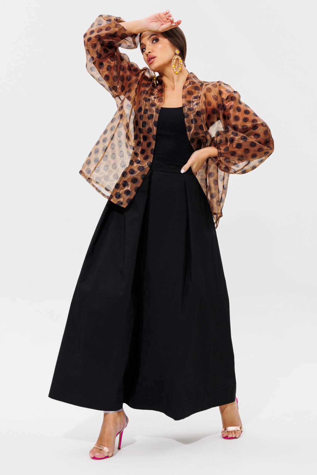 Костюм Anastasia 1162-1 кофе - фото 2