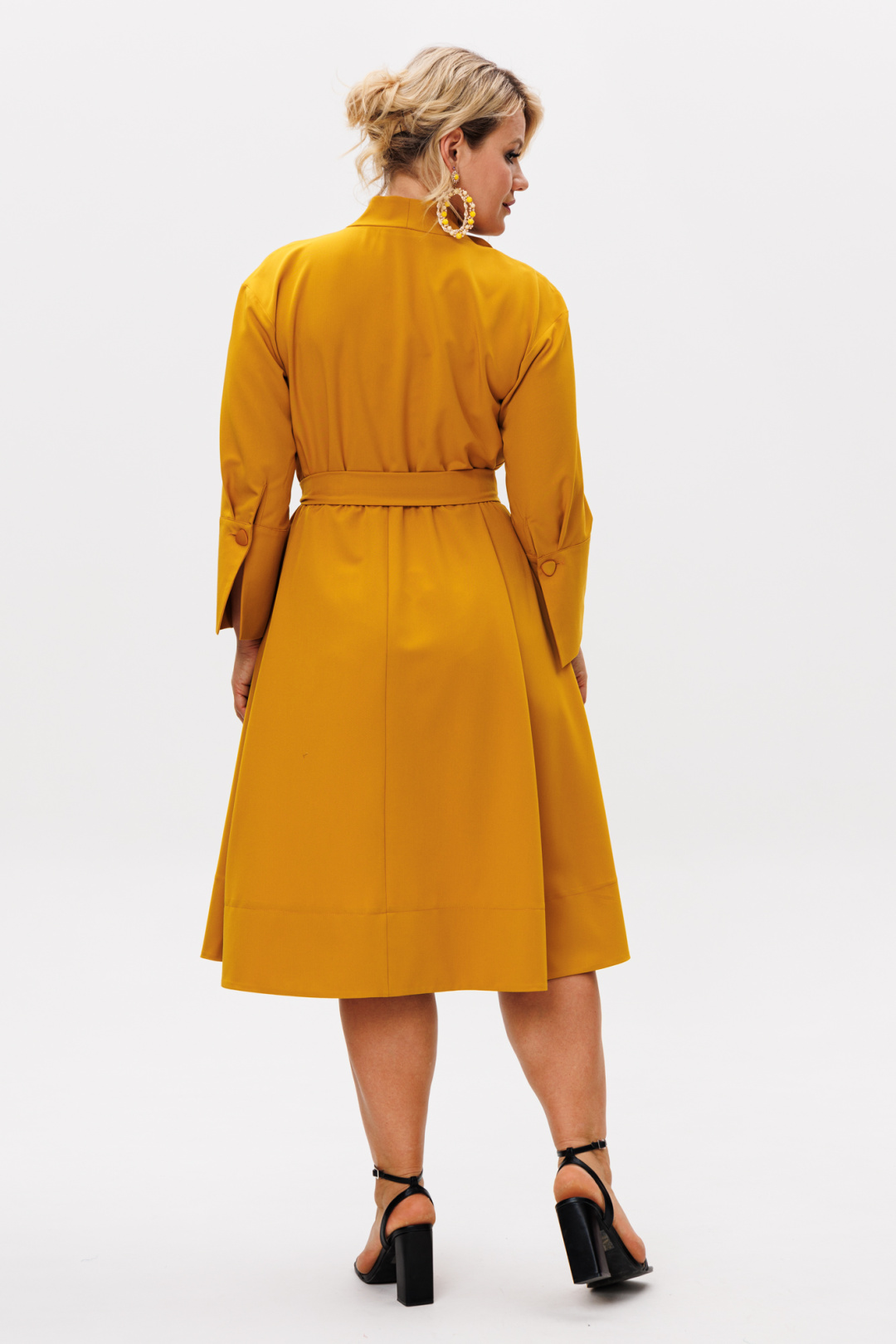 Платье Anastasia 1208-4 горчица