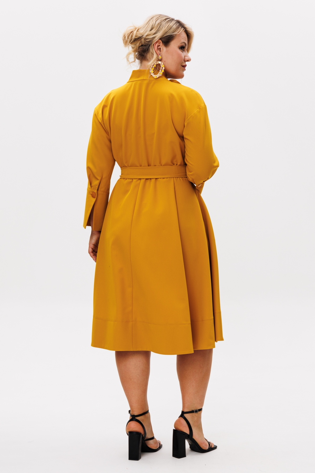 Платье Anastasia 1208-4 горчица